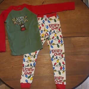 Kids Christmas Pajamas Size 8